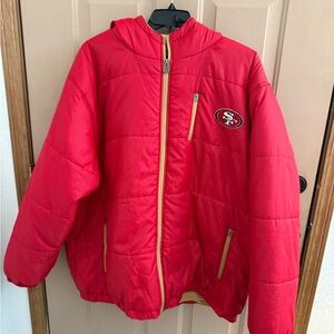 NFL Pro Line 49ers Winter Coat.